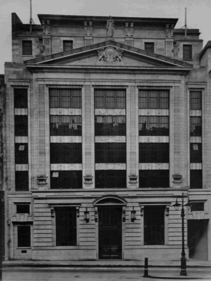 23rd November 1929. New Commercial Union Building